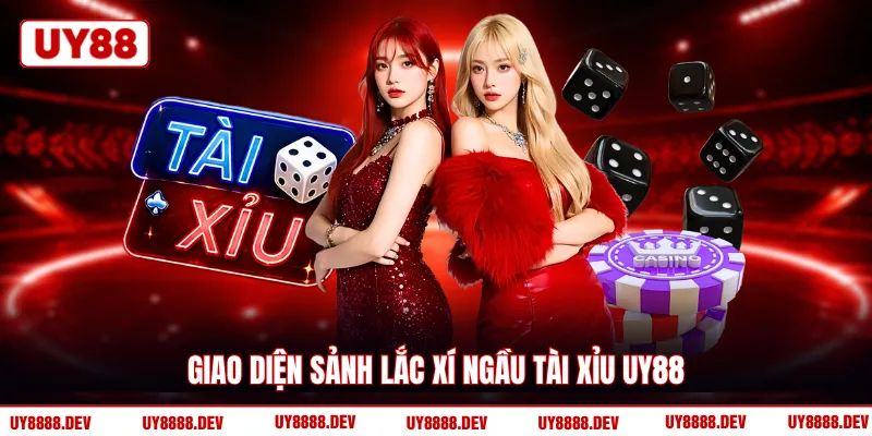 Giao diện sảnh lắc xí ngầu Tài Xỉu UY88