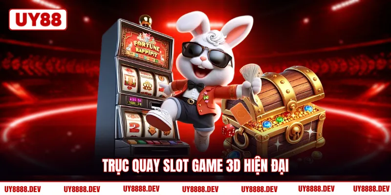 Trục quay slot game 3D hiện đại